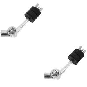 2 Stück hängende Rack Verbinder Becken Halterung Drum Clamp Hardware - Bild 1 von 12