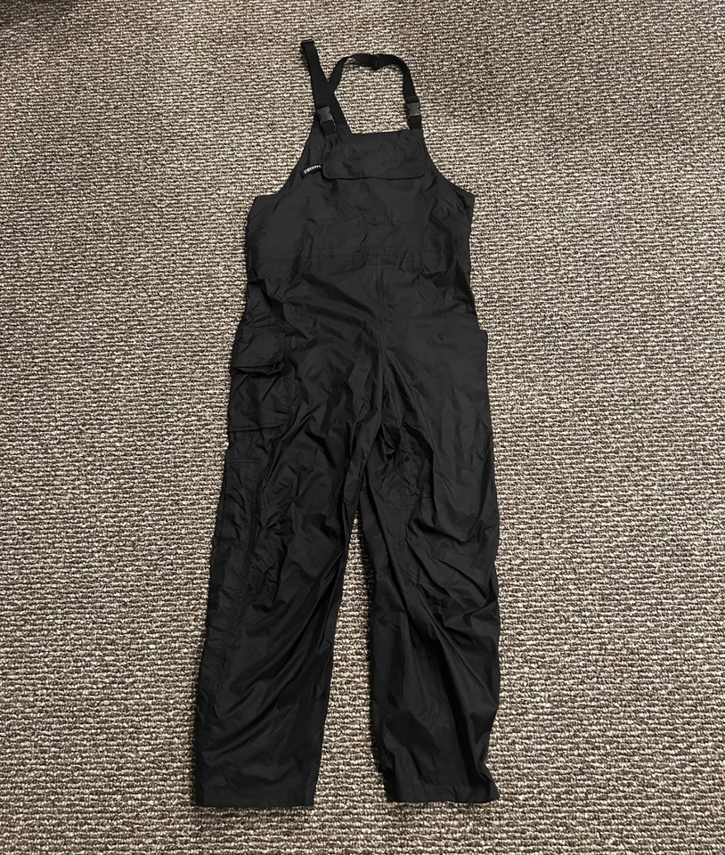 Cabela's Mens Outdoor Gear Waterproof Overalls Jumpsuit Sz L Fishing - Image 1 of 4