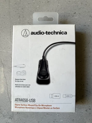ATR4650-USB Omni Condenser Microphone (Audio-Technica) - Image 1 of 2