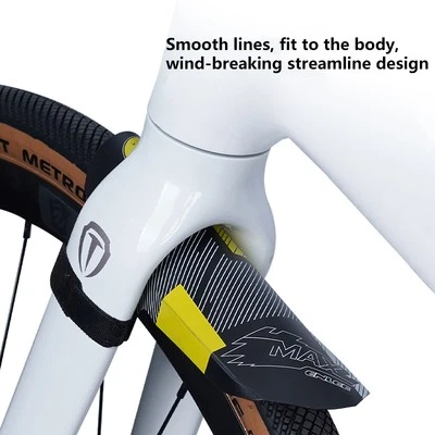 ENLEE Bicycle Front Fork Mudguard Mud Guard Mountain Bike Front Fender Cycling - Image 1 of 4