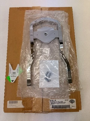 Genuíno Harley 1982-03 Sportster Dyna, FXR 12" Encosto Sissy Bar & Pad 32 - Imagem 1 de 4