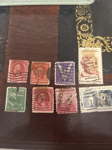 Lot gebrauchter Briefmarken Anfang 1900 aus den USA - Bild 1 von 3