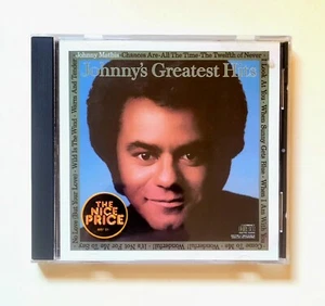 Johnny Mathis Johnny's Greatest Hits CD Romantic Traditional Pop Free Shipping - Imagen 1 de 3