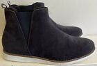 NEW! Reserved Footwear Faux Suede Slip On Men's Boots Size 12 Dark Brown