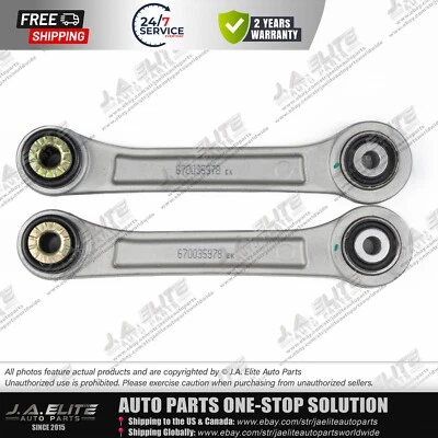 2pcs Rear Control Arm Side Rods fit Maserati Ghibli Quattroporte 2017+ 670035978 - Image 1 of 4