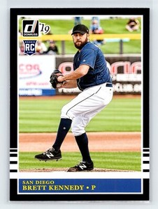2019 Donruss Brett Kennedy #247  Retro Rookie RC San Diego Padres