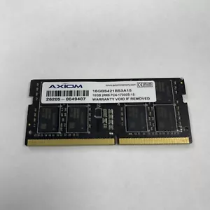 SODIMM RAM Axiom DDR4 | 16GB | 2Rx8 PC4-17000-15 16GBS421BSA15 - Picture 1 of 5
