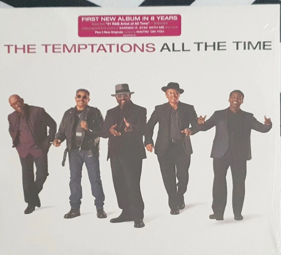 Temptations All The Time LP Vinyl USA Ume 2018 10 Track Limited Edition White