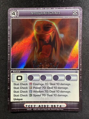 Chaotic Ripple Megaroar 109/232 DOP 1st Edition Ultra Rare Attack NM/LP - Image 1 of 2