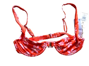 NEW NWT Billabong WRANGLER swim separate OUT WEST DREAMIN ROW top bra L LARGE - Picture 1 of 4