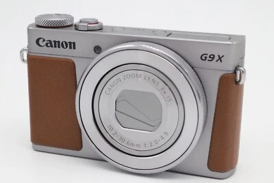 Canon PowerShot G9X Mark II Silver - MINT - Compact Digital Camera - Tested - Image 1 of 4