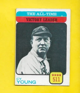 1973 Topps Cy Young Victory Leader #477 Cleveland Indians G/VG FREE SHIPPING - Picture 1 of 2