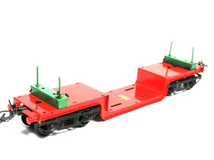HORNBY '0' No.2 TROLLEY WAGON " RED & GREEN VERSION " - Picture 1 of 19