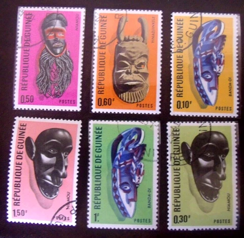 1967 Masks - Guinea Lot#559 Cover