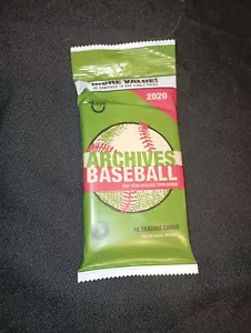 2020 Topps Archives Baseball Sealed 18 Cards Pack - Picture 1 of 4