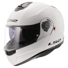 LS2 Strobe 2 FF908 Gloss White Motorbike Motorcycle Helmet