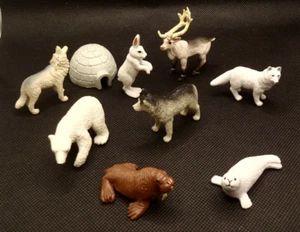Juego de 9 estatuillas de juguete miniatura TOOB juguetes animales árticos Safari Ltd para niños - Imagen 1 de 13