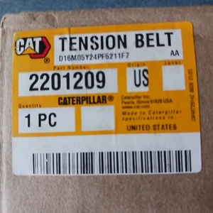 Caterpillar OEM 220-1209 2201209 TENSION BELT Made in the U.S.A. - Picture 1 of 4