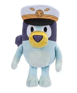 Bluey Friends - Pequeño Peluche Capitán Piloto Azul 20 cm - Nuevo con etiquetas - Vendedor AU - Imagen 1 de 2
