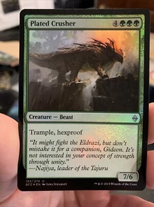 Battle for Zendikar - Plated Crusher - Foil - Picture 1 of 1