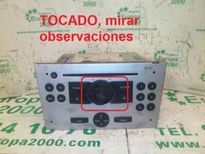 CD30 Autoradio pour OPEL COMBO (CORSA C) * 2001 974544 - Photo 1/4