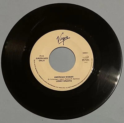 Lenny Kravitz "I'll Fly Away /American Woman " 45 vinyl record Foto 1 de 2