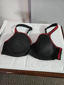 2 Bras New 12B Black and Red and Red and Black - Picture 1 of 5