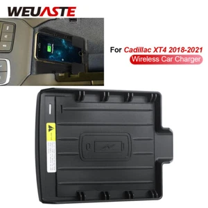 15W Wireless Charger Mat Fast Charging Center Console For Cadillac XT4 2018-2024 - Picture 1 of 11
