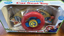 Vintage Sesame Street Soft And Safe Car Seat Toy by Tyco New In box See Pics