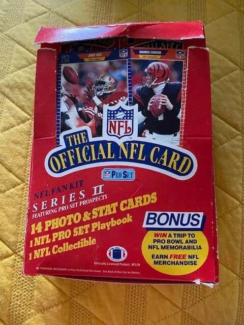 Juego profesional de fútbol americano serie 2 32 paquetes Barry, Deion, Troy RC 1989 sellado Foto 1 de 1
