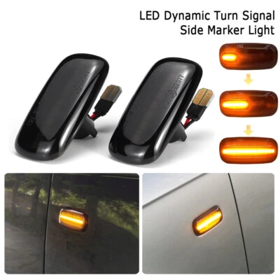 LED Dynamic Side Marker Light For Audi A4 B5 1995-2000 For Audi A6 4B 1997-2005 - Image 1 of 4