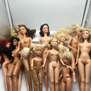 Barbie And doll lot of 12 Read Nude Mixed Lot Vintage To Modern See All Pics B - Picture 1 of 24