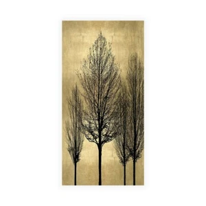 Stampa Su Tela Su Carta Poster o Quadro Bennett Kate Tree Silhutette on Gold II - Imagen 1 de 2
