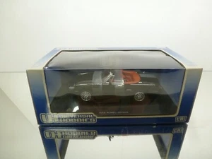 UNIVERSAL HOBBIES ALFA ROMEO SPYDER OPEN -VERY RARE- BLACK 1:18 - GOOD IN BOX - Imagen 1 de 9