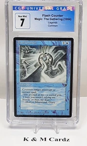 MTG - Legends - Flash Counter - CGC 7.0 - Vintage - Picture 1 of 5