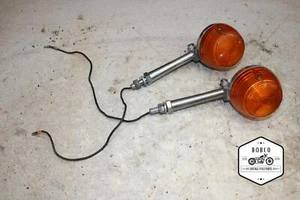 1973 Honda CB350G FRONT LEFT RIGHT TURN SIGNALS Twin J7-1182.ZE - Picture 1 of 11
