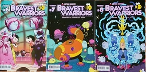 Bravest Warriors #6, 7, 8 March, April, May 2013 Kaboom! Comics - Picture 1 of 3