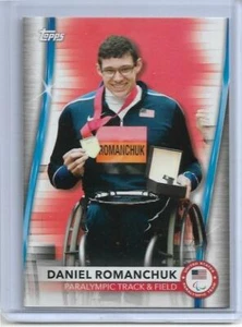2020 TOPPS OLYMPICS DANIEL ROMANCHUK CARD #63 ~ USA TRACK 2021 ~ QTY - Picture 1 of 2