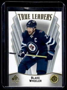 2021-22 Upper Deck Sp Authentic True Leaders Blake Wheeler Winnipeg Jets #TL-19 - Picture 1 of 2