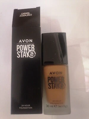 Avon power stay foundation in caramel - Image 1 of 2
