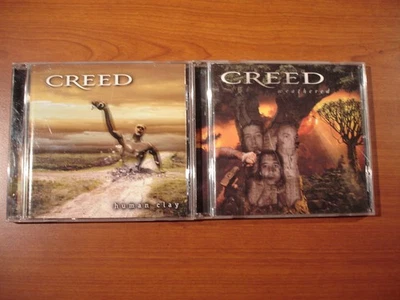 CREED ​2 CD Lot  Weathered & Human Clay - Image 1 of 4