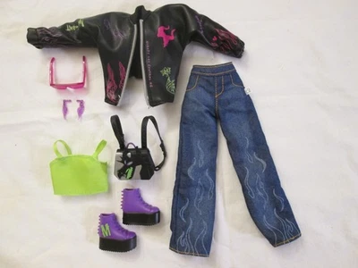 Disney ILY 4Ever I Love Maleficent 11" Doll Outfit Jeans Black Jacket Boots Top - Image 1 of 4