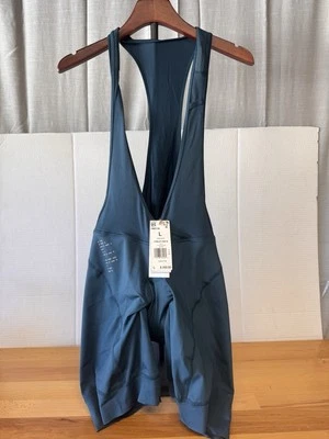 Adidas Womens PARLEY BIB W Cycling Shorts Bodysuit Reflective Size L Tights Pad - Image 1 of 4