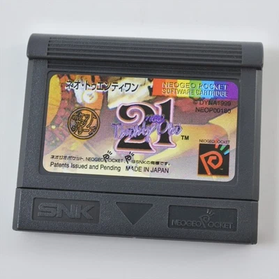 Neo Geo Pocket Color NEO TWENTY ONE 21 Cartridge Only SNK 2337 np - Image 1 of 4