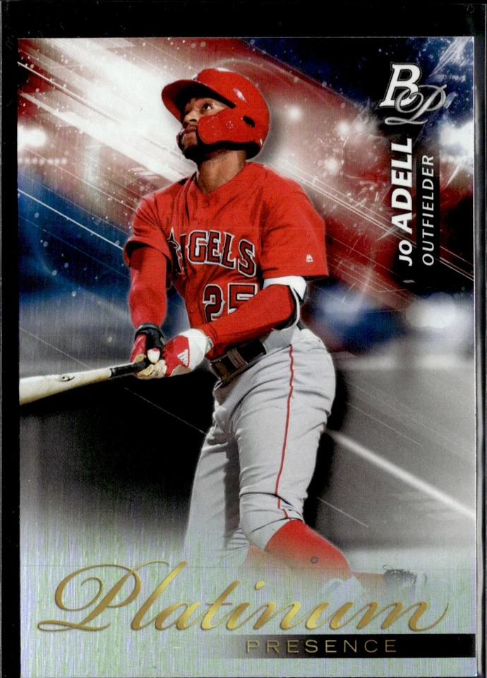 2018 Bowman Platinum Presence #PP-2 JO ADELL Los Angeles Angels RC C6 - Image 1 of 2