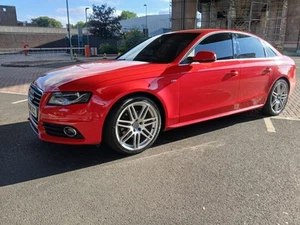 Audi A4 S-Line 2.0tdi Red Automatic CVT 8 Speed Paddle shift Xenon Led - Picture 1 of 17