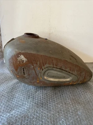DKW RT Tank Nachkrieg sandgestrahlt Metall blank Oldtimer Motorrad Restauration - Bild 1 von 4