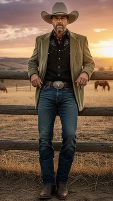 Monsieur Adolfo Corduroy Blazer Men’s XL Pockets Jacket Brown Olive Green - Image 1 of 4