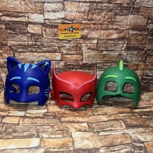 PJ Masks Gekko, Catboy & Owlette Mask from Just Play Mask Set Of 3 - Picture 1 of 9
