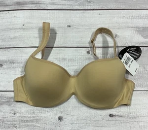 Le Mystere Bra Tisha Womens 38A Nude Beige Underwire T-Shirt L’ Image #955 NEW - Picture 1 of 10